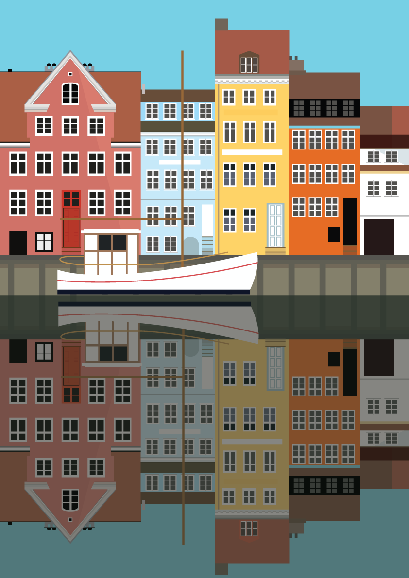 Copenhagen Illustration Christianshavn