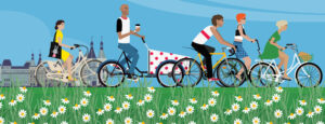 Sivellink Cycling Illustration